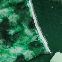 SHADOW & SAINING Floral Embroidered Unstitched Dress Material image 3