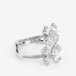 DressBerry Women Stone Studed Finger Ring image 2