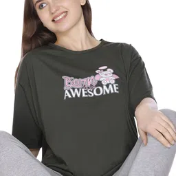 URBE-URBAN EVOLUTION Women Typography Printed T-shirt-picture-32