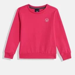 Allen Solly Junior Girls Pure Cotton Sweatshirt-image-7