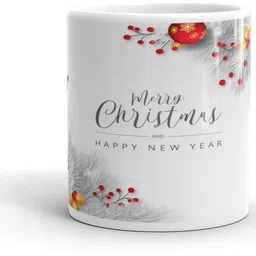 festivecraft Blue Snowflake Christmas Gift Coffee for Winter Holidays and Gifting Ceramic Coffee Mug image 2