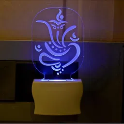 1ST TIME Red & White Printed Acrylic Traditional Abstract Shaped Shaped Wall Lamp-picture-32