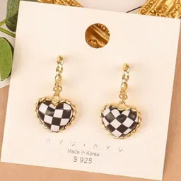 Arzonai Contemporary Half Hoop Earrings-picture-23