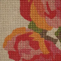 Saral Home 2Pcs Beige & Red Printed Anti-Skid Quick-Drying Doormats image 4