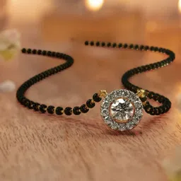 Wynona Gold-Plated Artificial Beads Mangalsutra-picture-34