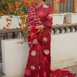 Suha Pure Cotton Block Print Saree-picture-13