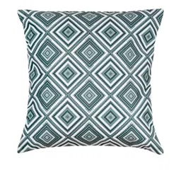 DREAMY URBAN Set of 2 Olive Printed Cushion Covers with Inserts-picture-19