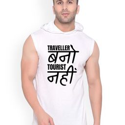 Fashnobic Traveller Bano Tourist Nahi Printed Gym Vests K__Print-183_gym_vest White M-picture-25
