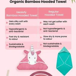 healofy Bamboo 400 GSM Bath Towel image 2