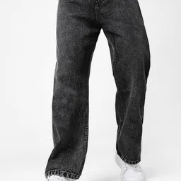 BAESD Men Relaxed Fit High-Rise Light Fade Stretchable Jeans-picture-32