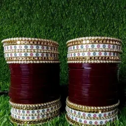 VICONO Set Of 76 Stone Studded Bangle-picture-41