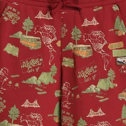 Allen Solly Junior Boys Printed Regular Fit Joggers image 2