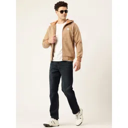 Monte Carlo Geometric Self Design Hooded Sweatshirt image 5