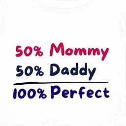 Arvesa Mom And Daddy Printed Bodusuit image 2