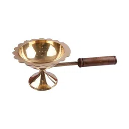 JY Yellow Brass Dhoop Dani image 3