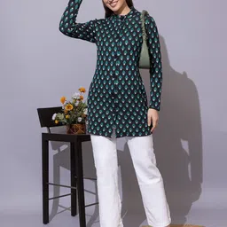 anouk mirage Anouk Women Ethnic Motifs Printed Cardigan image 3