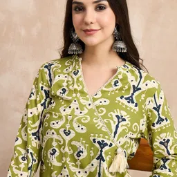 Anouk Women Geometric Viscose Rayon Kurtas image 5