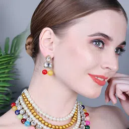 Anouk Stones Studded & Beaded Jewellery Set image 3