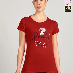 PAAVKI Pack Of 3 Graphic Printed Round Neck Cotton T-shirts-picture-38