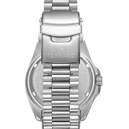 TORNADO Men Dial & Stainless Steel Bracelet Style Straps Analogue Watch T22001-SBSN image 2