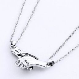 J.S ENTERPRISES Unisex Set Of 2 Contemporary Pendants with Chains-picture-26