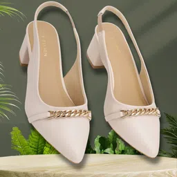 T.ELEVEN Women Block Heels Pumps-picture-28