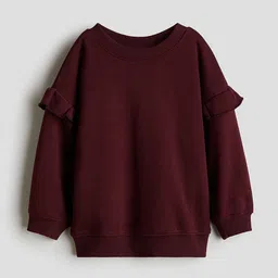 H&M Girls Frilled Sweatshirt-picture-34
