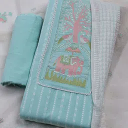 Meena Bazaar Unstitched Dress Material-image-49