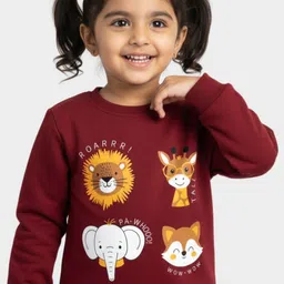 Orange Sugar Unisex Kids Printed Sweatshirt-picture-35