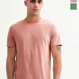 PRONK Men Pack Of 3 Round Neck Regular Fit T-shirt-picture-14