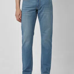 Peter England Casuals Men Slim Fit Light Fade Jeans-picture-16