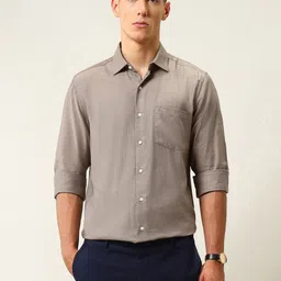 Arrow Ceremony Regular Fit Cotton Casual Shirt-picture-41