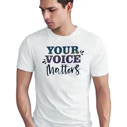 Seekbuylove Men Typography Printed Round Neck Short Sleeves Bio Finish T-shirt-picture-19