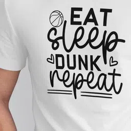 Seekbuylove Men Bio Finish Typography Printed Round Neck Pure Cotton T-shirt image 4