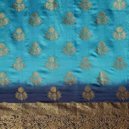 DIVASTRI Woven Design Zari Silk Blend Banarasi Saree image 5