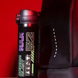 MARVEL STREET Black & Green Single Stainless Steel Printed Single Wall Vacuum Water Bottle-picture-27