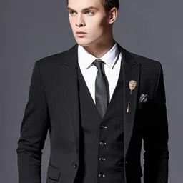 Curren Statement Mask Shape Lapel PIn Lapel Pin image 4