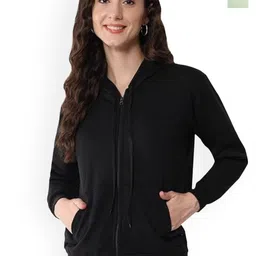 Funday Fashion Women Fleece Embroidered Jacket-picture-23