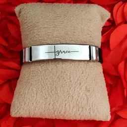 M Men Style Men Handcrafted Silver-Plated Wraparound Bracelet-picture-40