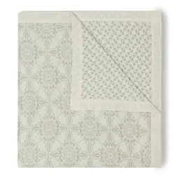 LIVSPACE Green & Cream-Coloured Ethnic Motifs AC Room 110 GSM Dohar image 4