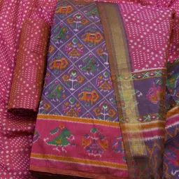 Meena Bazaar Women Printed Unstitched Dress Material-picture-58