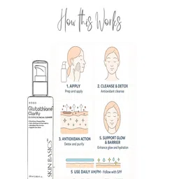 skinbasics Glutathione Clarify Cleanser For Dark Spots - 100 ml image 2