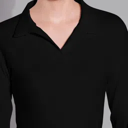 Maheshvi Women Solid Shirt Collar Long Sleeves Top image 2