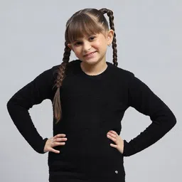 Monte Carlo Girls Woollen Longline Pullover-picture-37