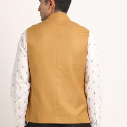 Turtle Woven Nehru Jacket image 5