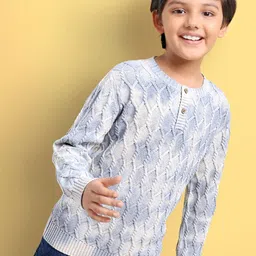 ARIAS By LARA DUTTA Boys Floral Pullover image 1