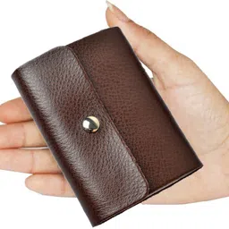 flipkart smartbuy Pack Of 1| 24 Bits Black Card Holder Leather Business Card Holder Credit Card Holder Case Card Holder 24 Card Holder 24 Card Holder image 5