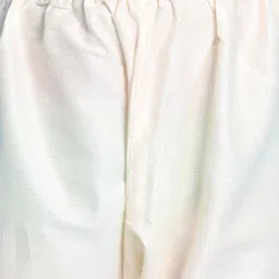 VASTRAMAY Girls White Yoke Design Regular Gotta Patti Kurta & Patiala With Dupatta image 4