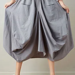 StyleCast x Revolte Women Mid-Rise Flared Trousers-image-56