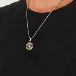 MILLER Men Silver Necklace and Chains image 4